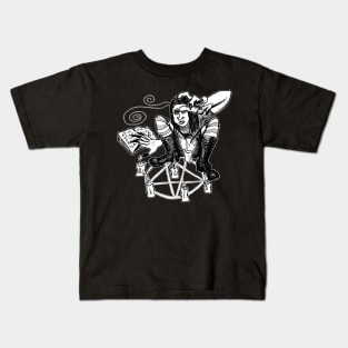 Heavy Metal Witch Kids T-Shirt